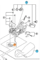 Shimano ST-6700/5700 Høyre 10mm Shims Shimano ST-6700/5700 Høyre 10mm Shims