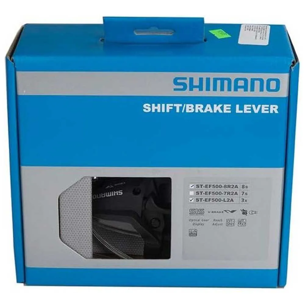 Shimano St-ef500 3x8s Girhendler Sett, Black, One Size Shimano St-ef500 3x8s Girhendler Sett, Black, One Size