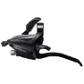 Shimano ST-EF500 4F STI-Girhendelsett, Black, 3 x 8s