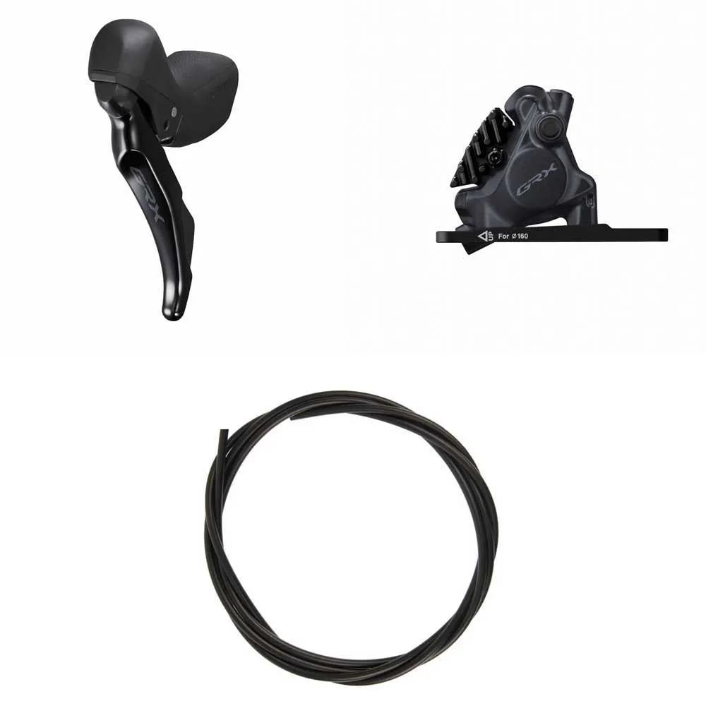 Shimano St-rx400-l/br-rx410-f 1000 Mm Bremseklosser, Black, One Size Shimano St-rx400-l/br-rx410-f 1000 Mm Bremseklosser, Black, One Size