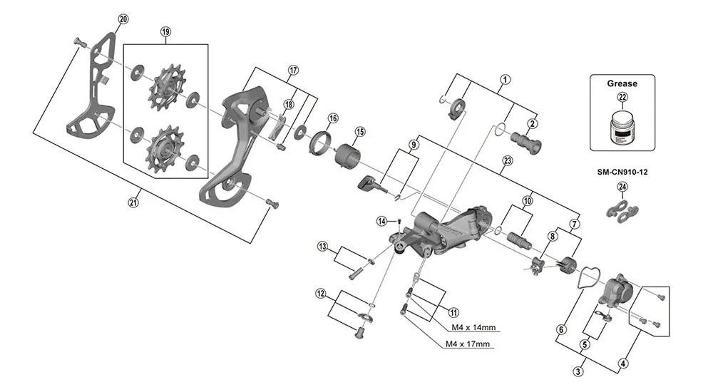 Shimano Stabilisator Kit