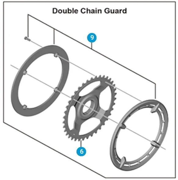 Shimano Steps CRE61 Krankdrev