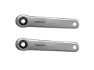 Shimano Steps FC-E5000 pedalarmssett 170 mm sølv