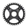 Shimano STEPS SM-CRE70-12-B 36T Krankdrev, Black, 36t