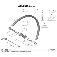 Shimano Ultegra Rs700 Reparasjonssett Shimano Ultegra Rs700 Reparasjonssett