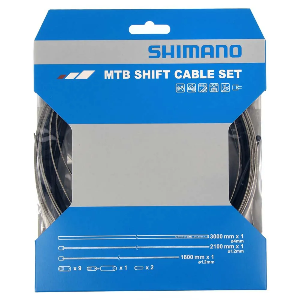 Shimano Ultimate Cable Kit Girvaier, Black, 1.2 x 2100mm