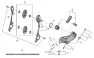 Shimano Vaierfestebolt og Plate til RD-R8000