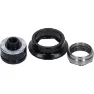 Shimano Wh-r9200-c50-tu-f Right Låsemutter, Black, One Size