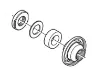 Shimano WH-RS21 Konus Venstre Bak