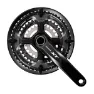 Shimano XT FC-T8000, 48/36/26T, 175mm, 10-delt kranksett