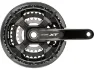 Shimano XT Kurbelgarnitur FC-T8000 Hollowtech II mit Kettenschutzring, Black