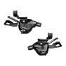 Shimano XT SL-M8000-I II, 2/3 x 11-delt par, I-Spec Girspaker, Black / silver, 2/3 x 11s