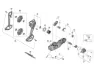 Shimano XT ytterplate til bakskifter modell RD-M8150-11-SGS type, Black, One Size