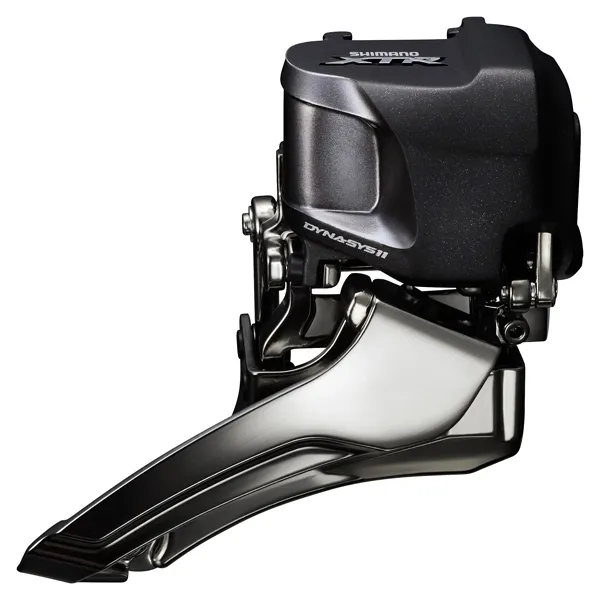 Shimano XTR Di2 M9070 Dobbel Framgir, Black / silver, 2 x 11s Shimano XTR Di2 M9070 Dobbel Framgir, Black / silver, 2 x 11s