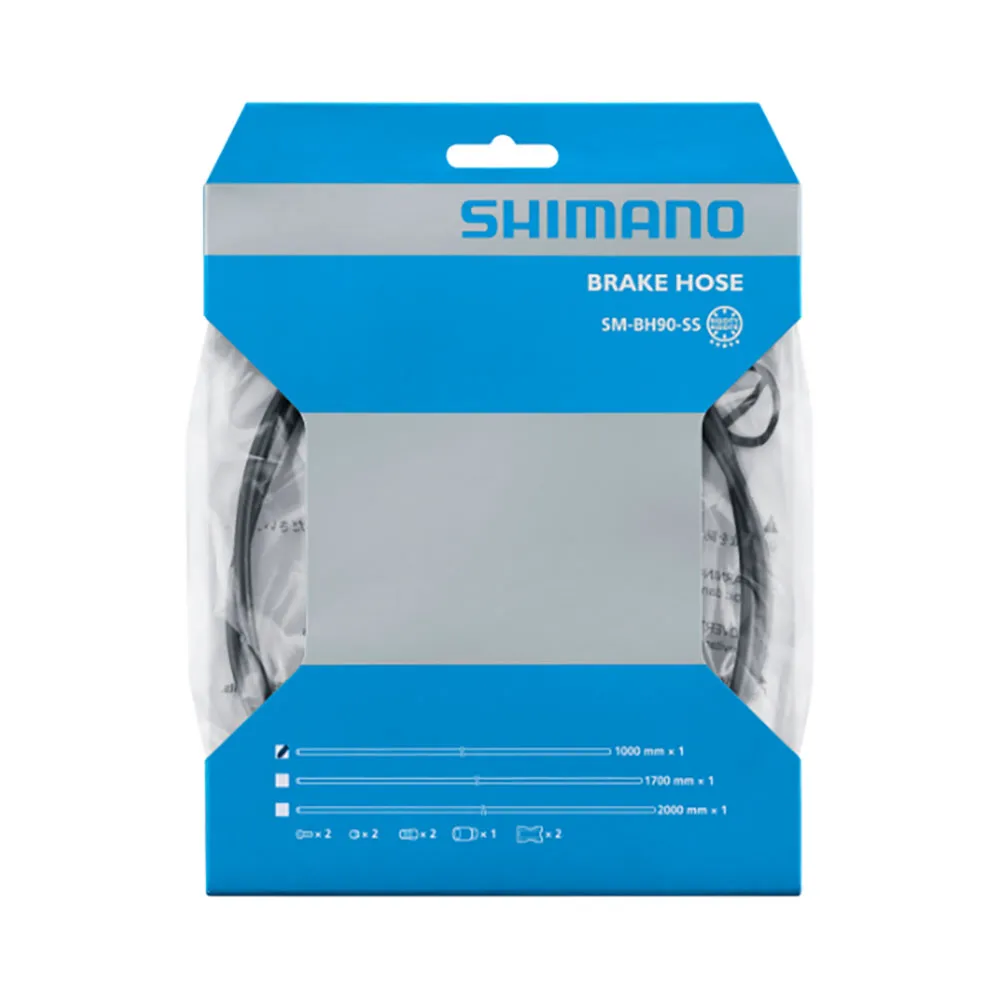 Shimano Xtr Sm-bh90-ss Hydraulisk Bremseslange, Black, 1700mm Shimano Xtr Sm-bh90-ss Hydraulisk Bremseslange, Black, 1700mm
