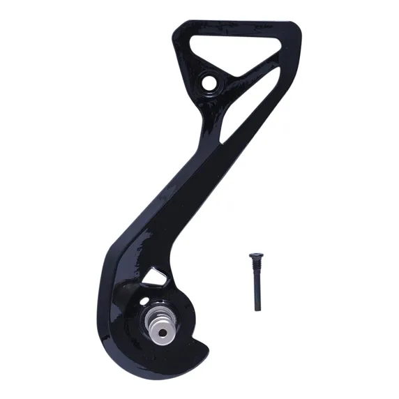 Shimano Ytterplate og Festeskrue, Black, One Size