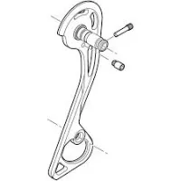 Shimano Ytterplate til M781 SGS Bakgir Shimano Ytterplate til M781 SGS Bakgir