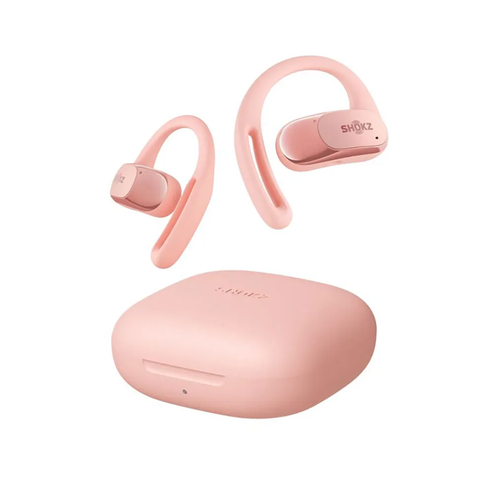 Shokz Openfit Air Trådløse Sportsøretelefoner, Pink, One Size Shokz Openfit Air Trådløse Sportsøretelefoner, Pink, One Size