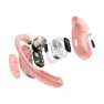 Shokz Openfit Air Trådløse Sportsøretelefoner, Pink, One Size
