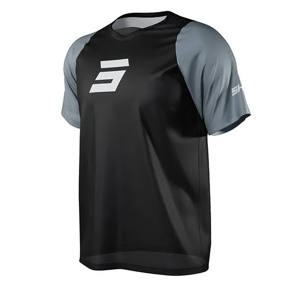 Shot Neo Defender Kort Ermet Trøye, Grey