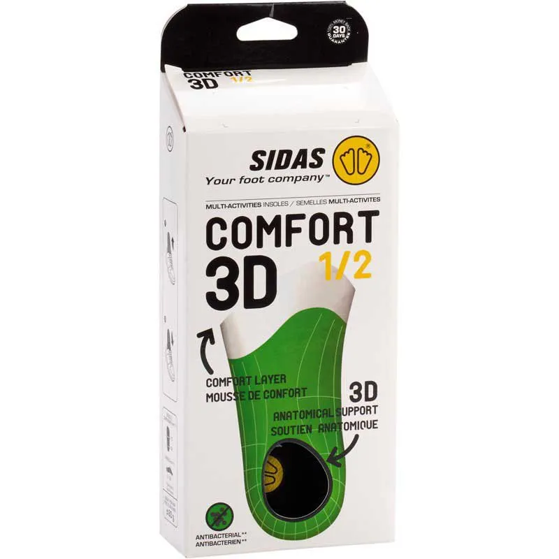 sidas Comfort 3d Demi Innleggssåler