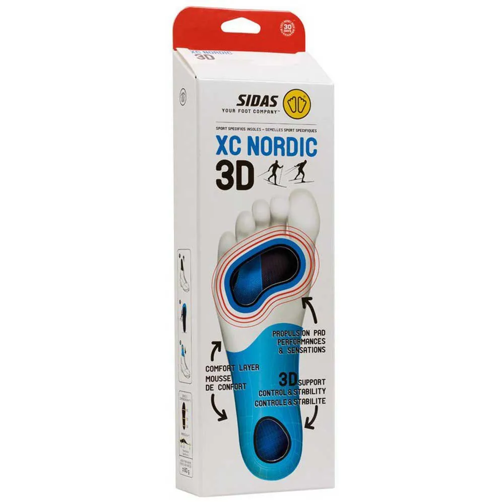 sidas Nordic 3d Innleggssåler