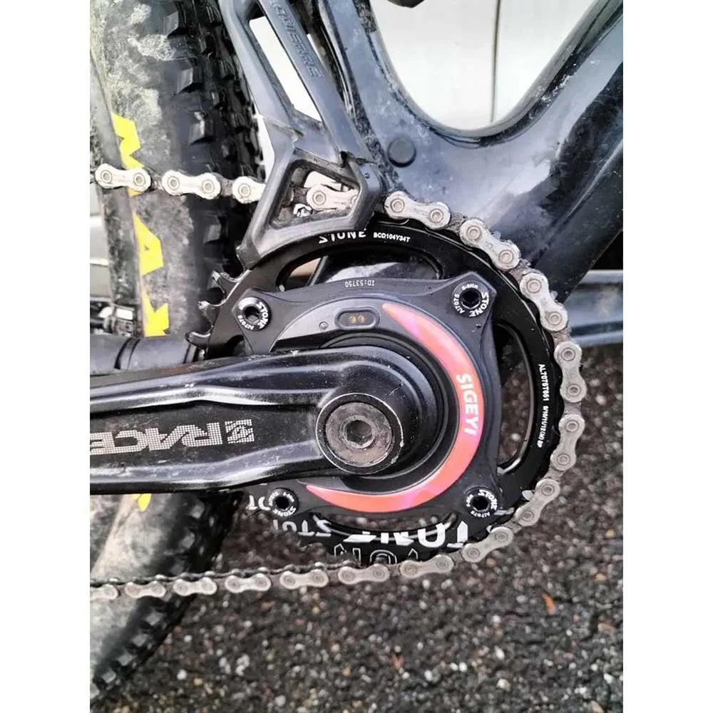 Sigeyi Axo Raceface Mtb Edderkopp Med Effektmåler, Black, 104mm