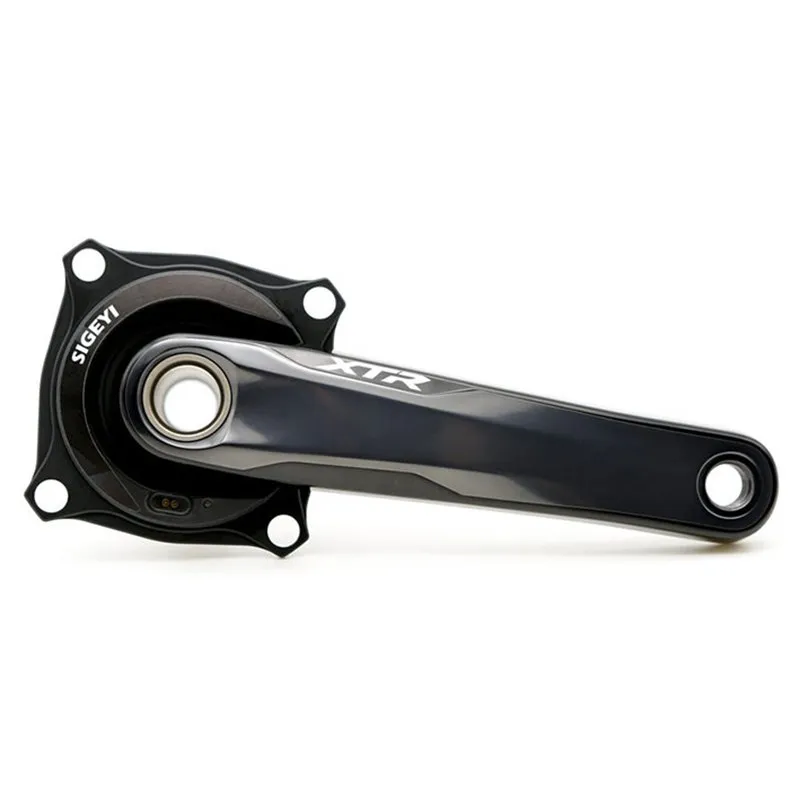 Sigeyi Axo Shimano Mtb 4 Edderkopp Med Effektmåler, Black, 104mm