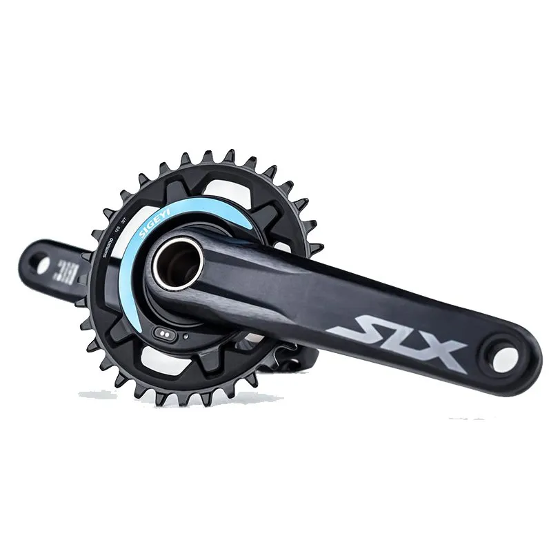Sigeyi Axo Shimano Mtb 8 Edderkopp Med Effektmåler, Black, 100mm