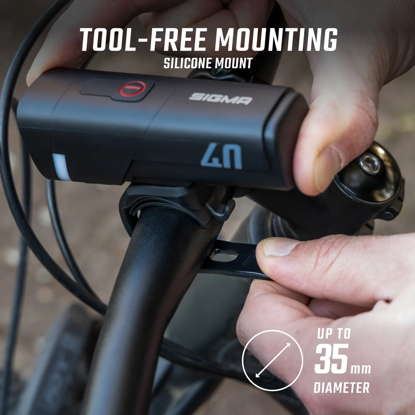 SIGMA SPORT Aura 40 Frontlys