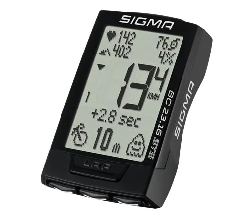 SIGMA SPORT BC 23.16 STS Trådløs m/ Kadence, Svart SIGMA SPORT BC 23.16 STS Trådløs m/ Kadence, Svart