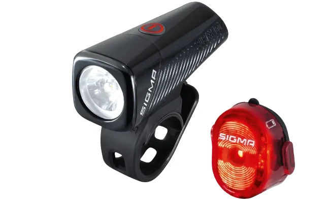 SIGMA SPORT Buster 150+Nugget II Flash Lyssett, Black, 150 Lysstyrker SIGMA SPORT Buster 150+Nugget II Flash Lyssett, Black, 150 Lysstyrker