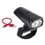 SIGMA SPORT Buster Frontlys, Black, 1600 Lysstyrker