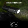 SIGMA SPORT Buster Frontlys, Black, 1600 Lysstyrker