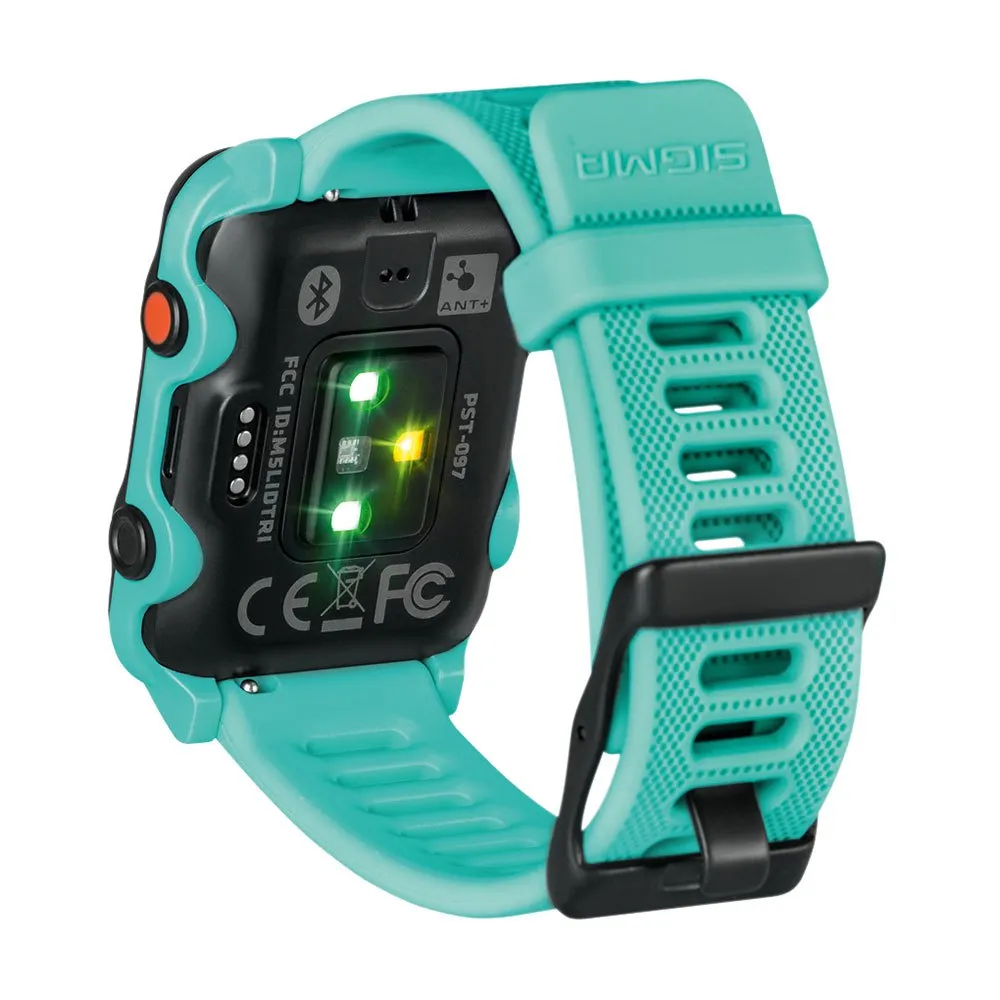 SIGMA SPORT Id Tri Pack Klokke, Neon mint
