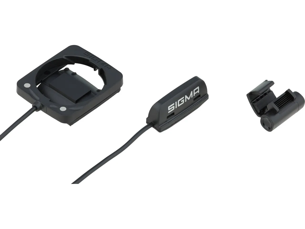 SIGMA SPORT Kabel-Kit mit Halterung für BC 12.0 / 14.0, Svart, One Size