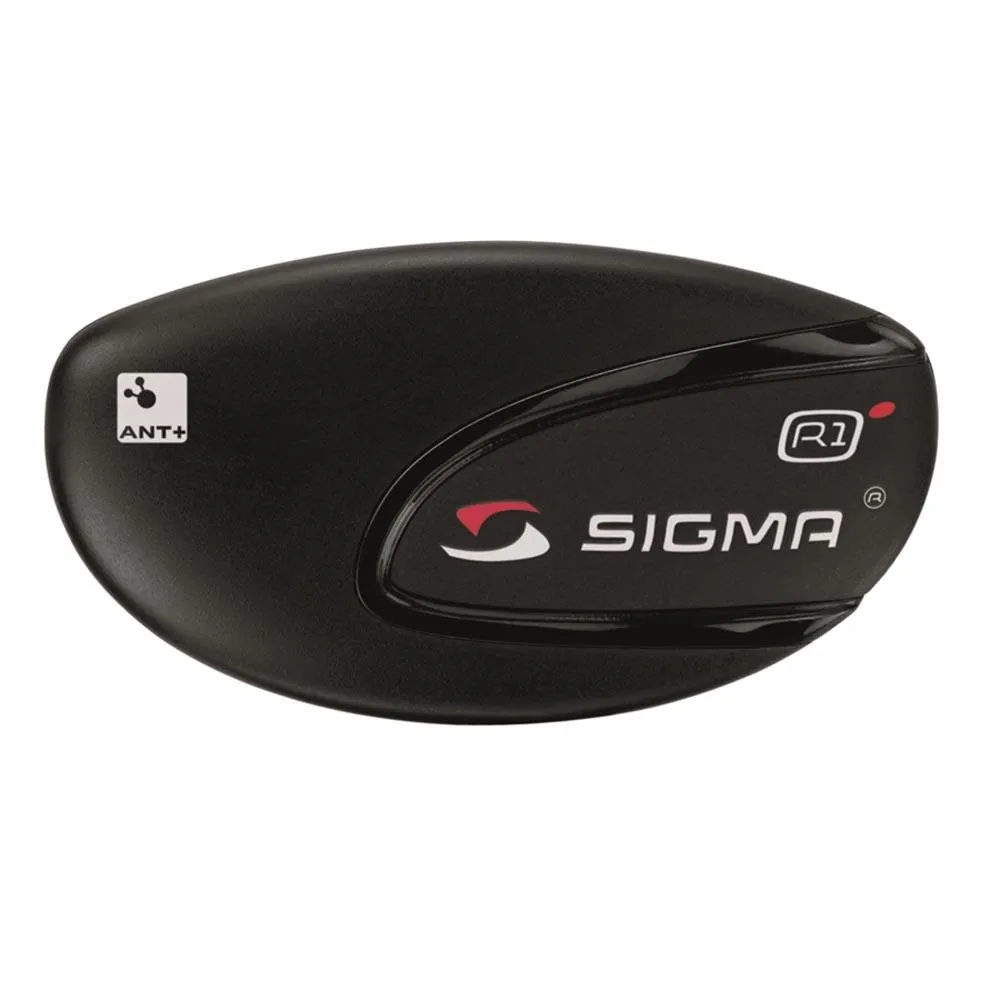 SIGMA SPORT R1 Comfortex Ant+ Pulssensor, Black SIGMA SPORT R1 Comfortex Ant+ Pulssensor, Black