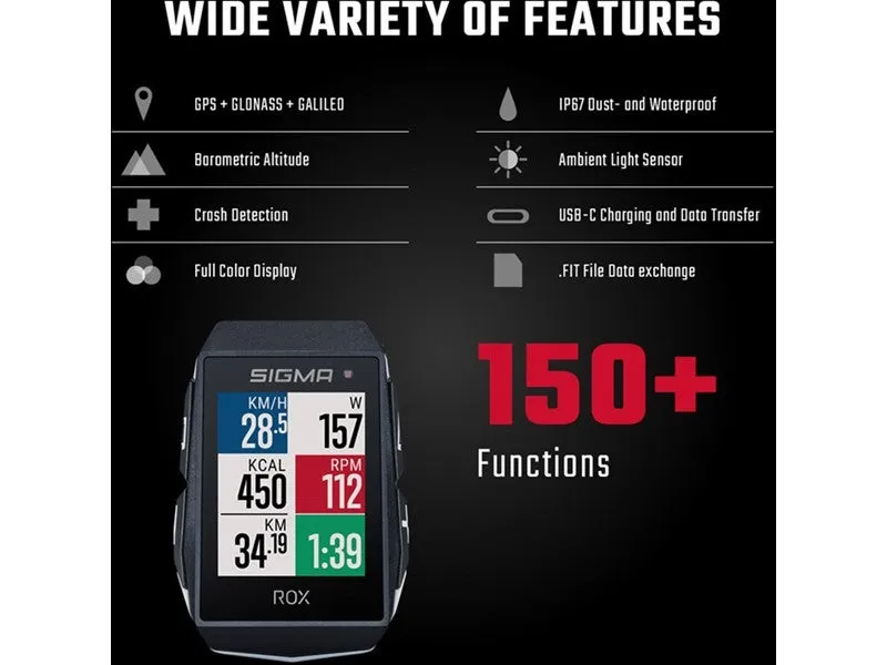 SIGMA SPORT ROX 11.1 Evo Sensor Set Sykkelcomputer