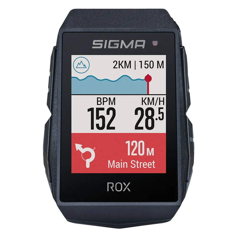 SIGMA SPORT Rox 11.1 Evo Sykkelcomputer Refurbished, Black, One Size SIGMA SPORT Rox 11.1 Evo Sykkelcomputer Refurbished, Black, One Size