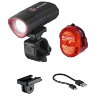 SIGMA SPORT Sigma Buster 300 + Sport Nugget II USB Lyktesett