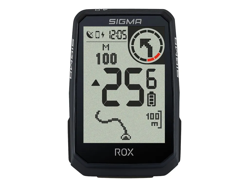 SIGMA SPORT Sigma Rox 4.0 Endurance sykkelcomputer med lang batteritid og lettlest skjerm