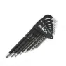 SILCA Allen Keys Tools HX THREE KIT SI1216, Silver black