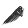 SILCA Allen Keys Tools HX THREE KIT SI1216, Silver black