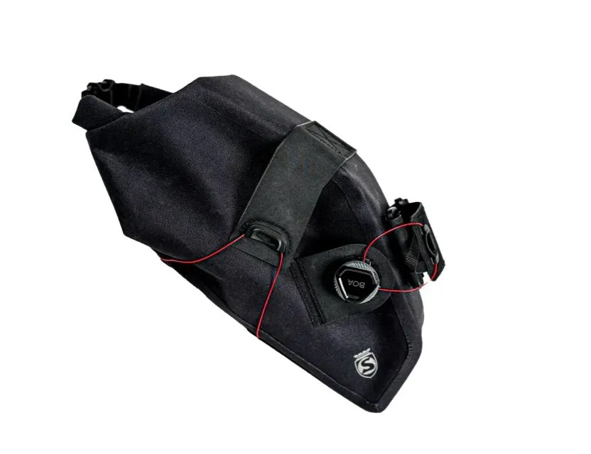 SILCA Grinta Roll Top Seteveske, Black, One Size SILCA Grinta Roll Top Seteveske, Black, One Size