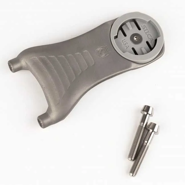 SILCA Mensola Titanium Enve Sykkelcomputerfeste 22 Mm, Silver, One Size