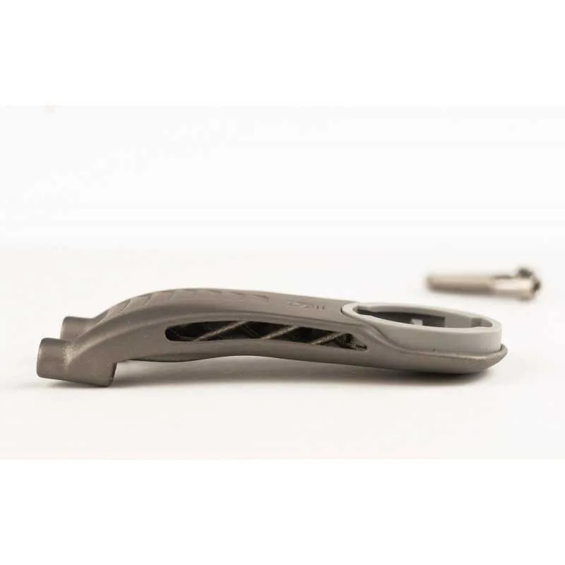 SILCA Mensola Titanium Enve Sykkelcomputerfeste 22 Mm, Silver, One Size