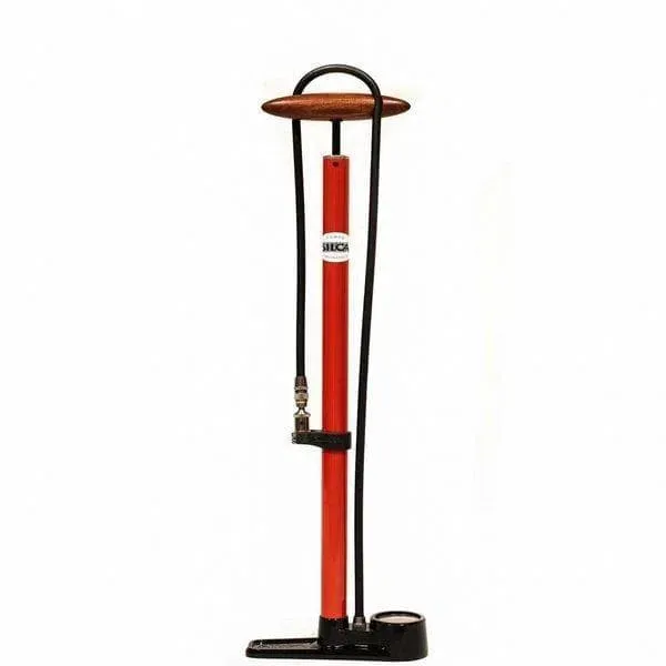 SILCA Pista Floor Pump, Red