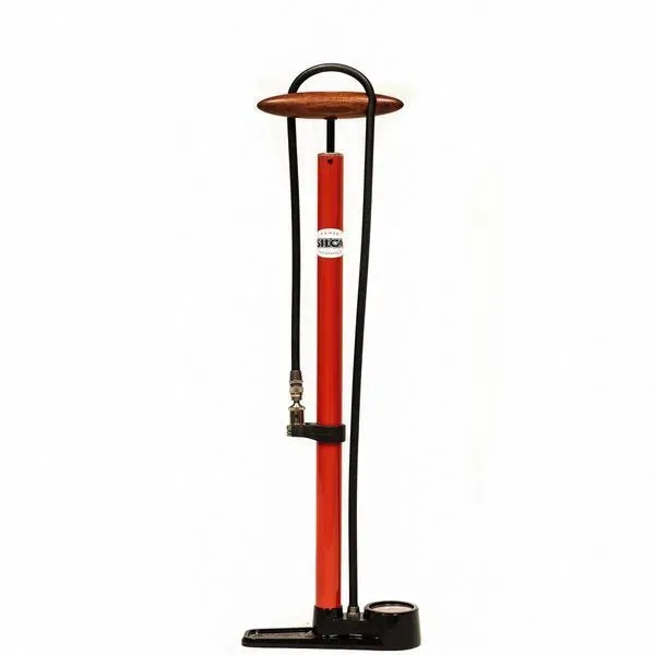 SILCA Pista Floor Pump, Red