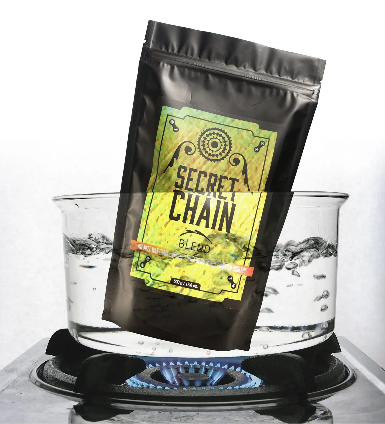 SILCA Secret Chain Blend Kjedevoks, Black / green, One Size