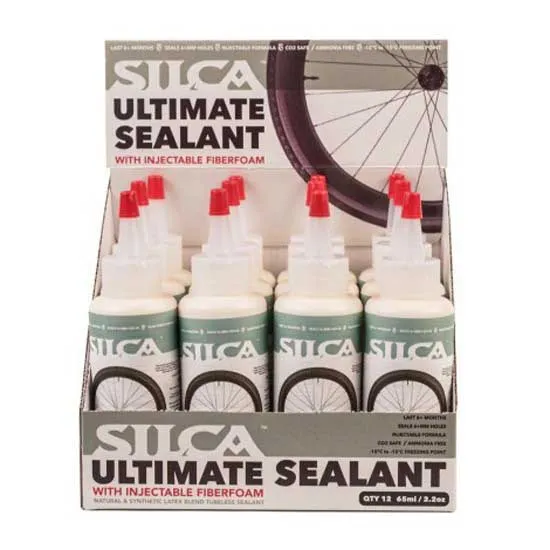 SILCA Slangeløst Tetningsmiddel 65ml 12 Enheter, White, One Size